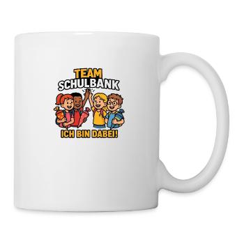 Team School Desk School Enrollment Children Kids Primary School - Mug - white - Right