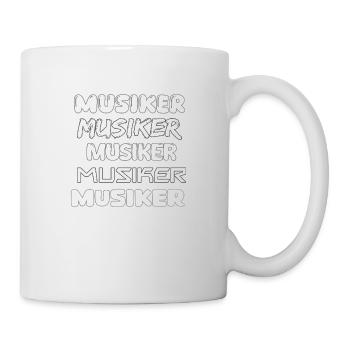 Musicien - Mug blanc - blanc - Droite