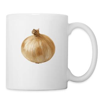 oignon - Mug blanc - blanc - Droite