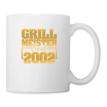 Viandes grillées 2002 - Mug blanc - blanc - Droite