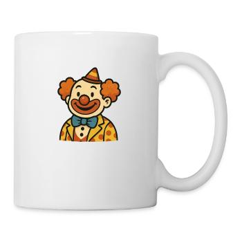 clown - Tasse - Weiß - Rechts