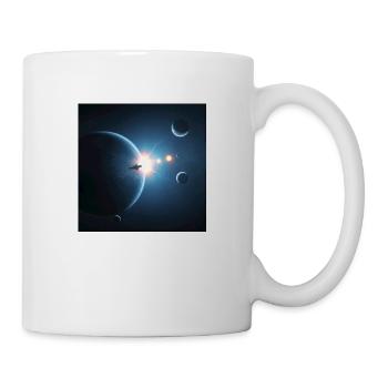 Mystische Mondphasen - Tasse - Weiß - Rechts