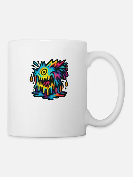 monster - Tasse - Weiß
