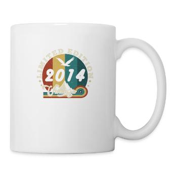 Jahrgang 2015 Retro - Bestseller - Tasse - Weiß - Rechts