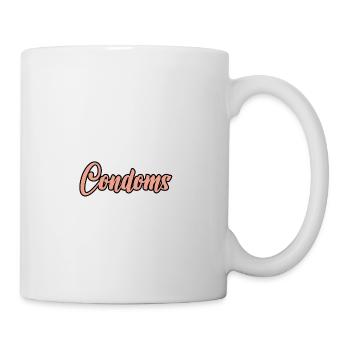 Need Money For Condoms - Mug - white - Right