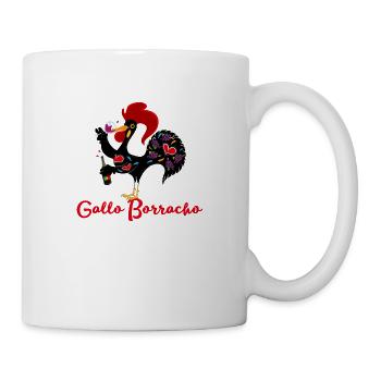 gallo borracho - Mug blanc - blanc - Droite