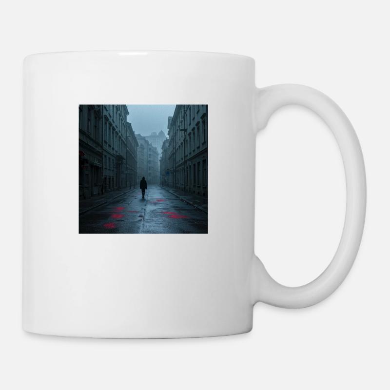 Nebelstrom City - Tasse - Weiß