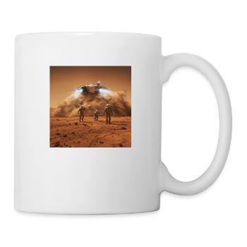 Espace sauvage et sauvage - Mug blanc - blanc - Droite