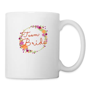 Team Bride Lesbian /Team Braut Lesbisch - Mug - white - Right