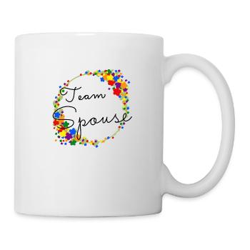 Team Spouse /Team Fiancée Pride Queer - Mug - white - Right