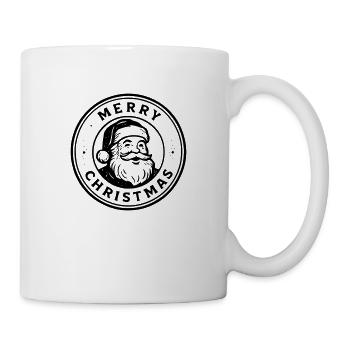 Frohe Weihnachten - Tasse - Weiß - Rechts