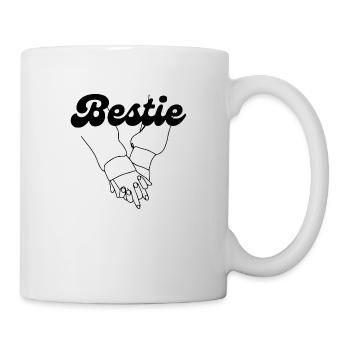 Beast - Holding Hands - Friendship - Mug - white - Right