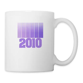 Né en 2010 - Mug blanc - blanc - Droite