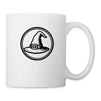 Hexenhut - Tasse - Weiß - Rechts