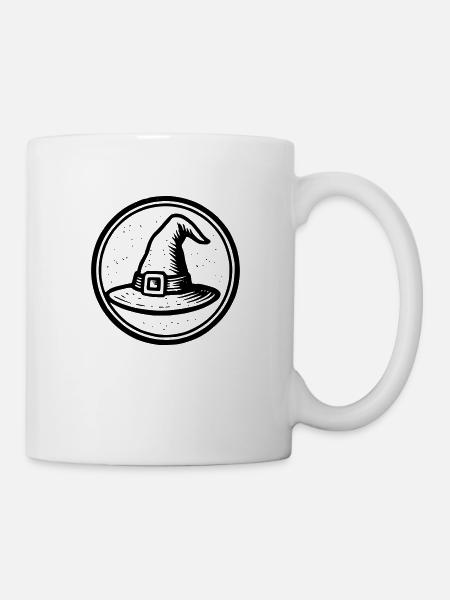 Witch Hat - Mug - white