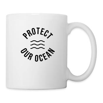 Protect Our Ocean - Mug - white - Right