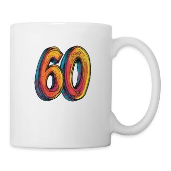 60 Number Comic - Mug - white - Right