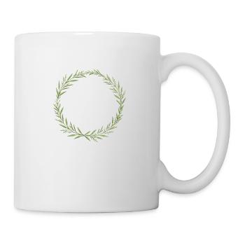 Eucalyptus Wreath - Personalizable - Mug - white - Right