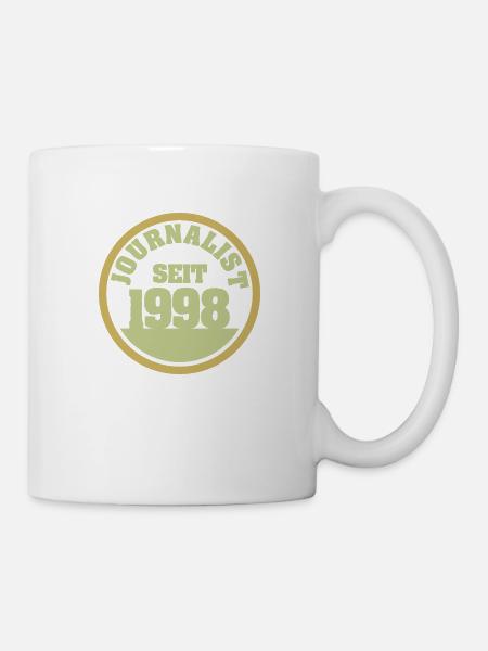 Journalist 1998 - Tasse - Weiß
