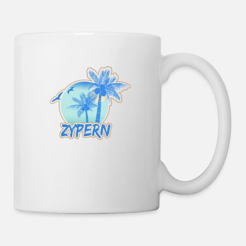 Urlaub Zypern - Tasse - Weiß
