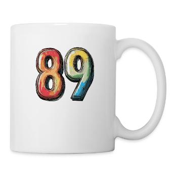 89 Number Comic - Mug - white - Right
