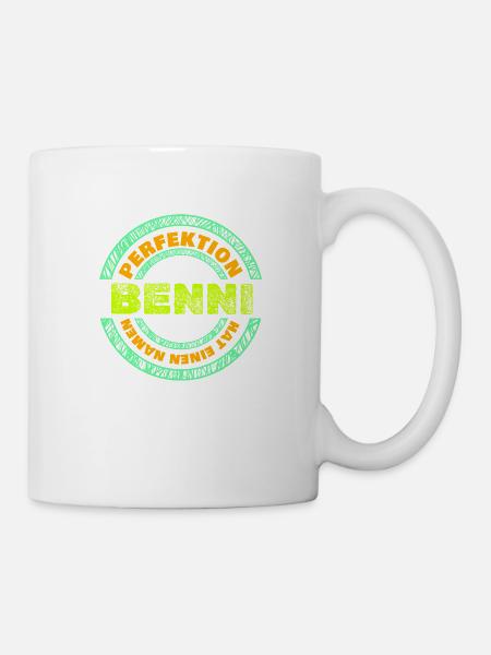 Geschenk für Benni - Tasse - Weiß