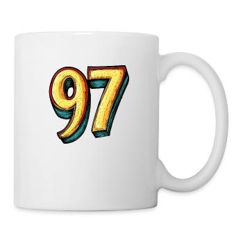 97 Number Comic - Mug - white - Right