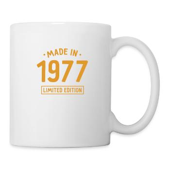 Fabriqué en 1977 - Edition limitée - Année de naissance - Mug blanc - blanc - Droite