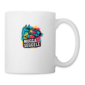 Muggaseggele - Mug blanc - blanc - Droite