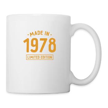 Made in 1978 - Limited Edition - Year of birth - Mug - white - Right