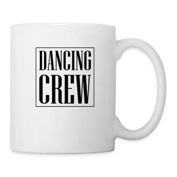 Équipe de danse - Mug blanc - blanc - Droite
