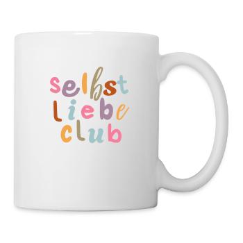 Selbstliebe Club - Tasse - Weiß - Rechts
