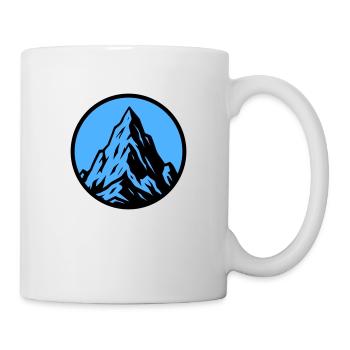 Mountain Icon Mountain Mountains - Mug - white - Right
