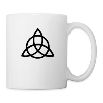Triquetra - Tasse - Weiß - Rechts