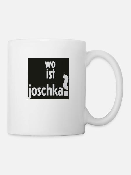 wo ist joschka? - Tasse - Weiß
