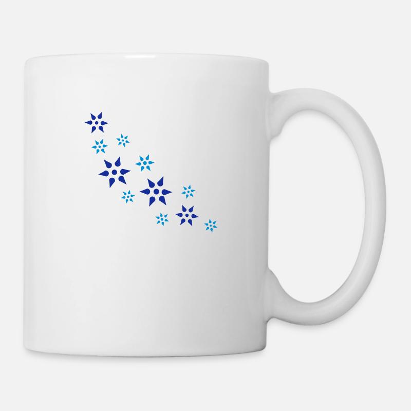 Schneeflocken - Tasse - Weiß