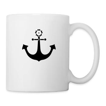 ancre - Mug blanc - blanc - Droite