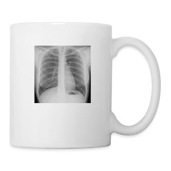 Lunge - Nichtraucher - Tasse - Weiß - Rechts
