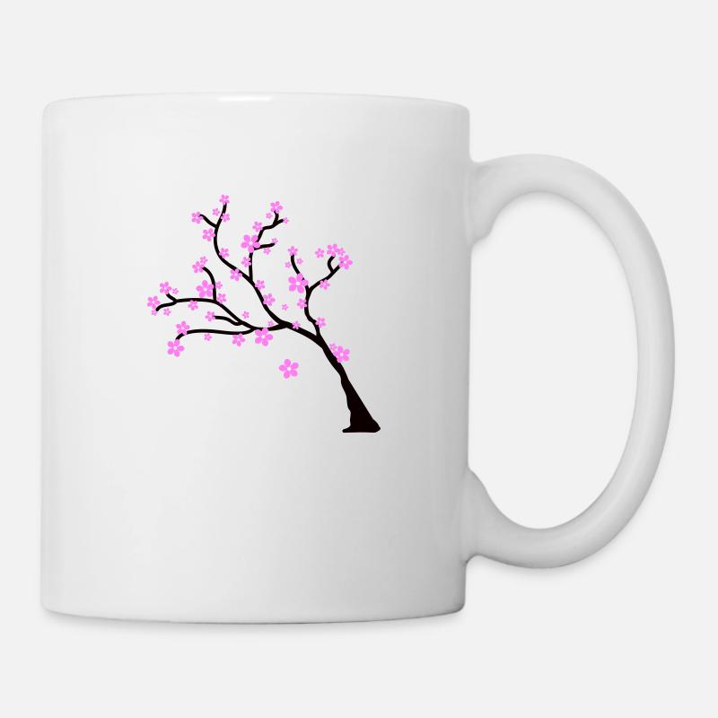 blossom tree - Tasse - Weiß