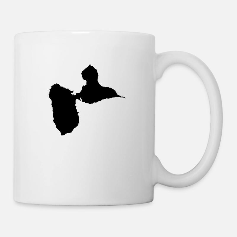 Guadeloupe - Mug blanc - blanc