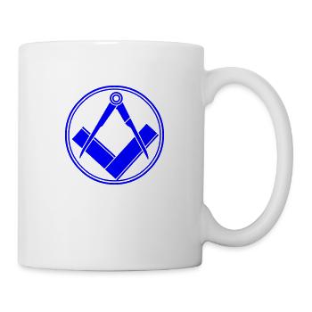 franc-maçonnerie - Mug blanc - blanc - Droite
