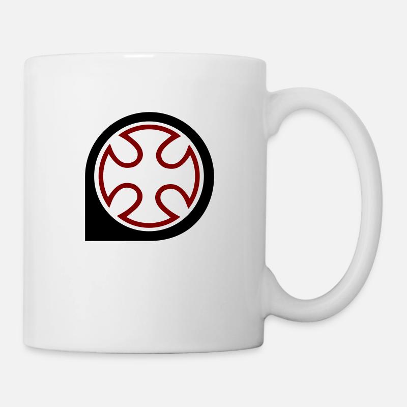 CELTIC CROSS - Mug - white