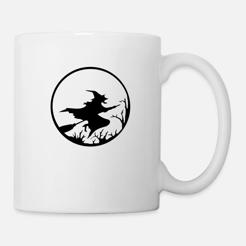 hexe - Tasse - Weiß