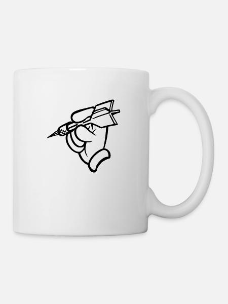 Dart - Tasse - Weiß