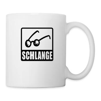 brillenschlange - Tasse - Weiß - Rechts