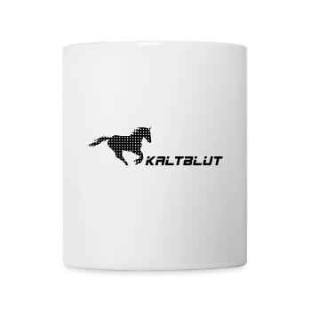 kaltblut - Tasse - Weiß - Vorne
