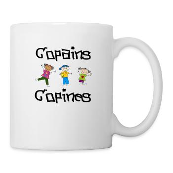 copainscopines - Mug blanc - blanc - Droite