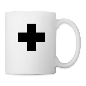 First Aid Cross - Mug - white - Right