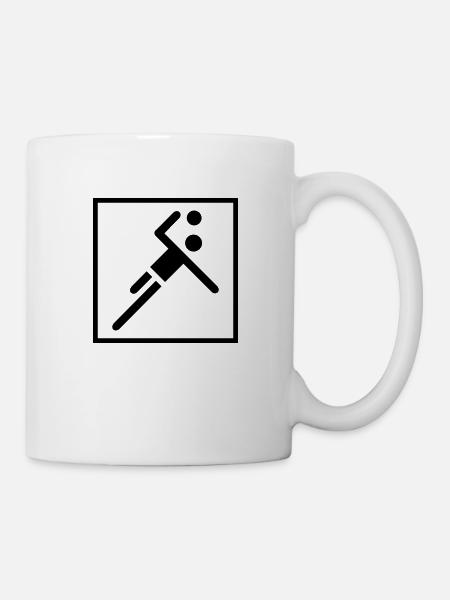 Handball - Tasse - Weiß