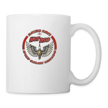 Hot Rod racing parts - Mug blanc - blanc - Droite
